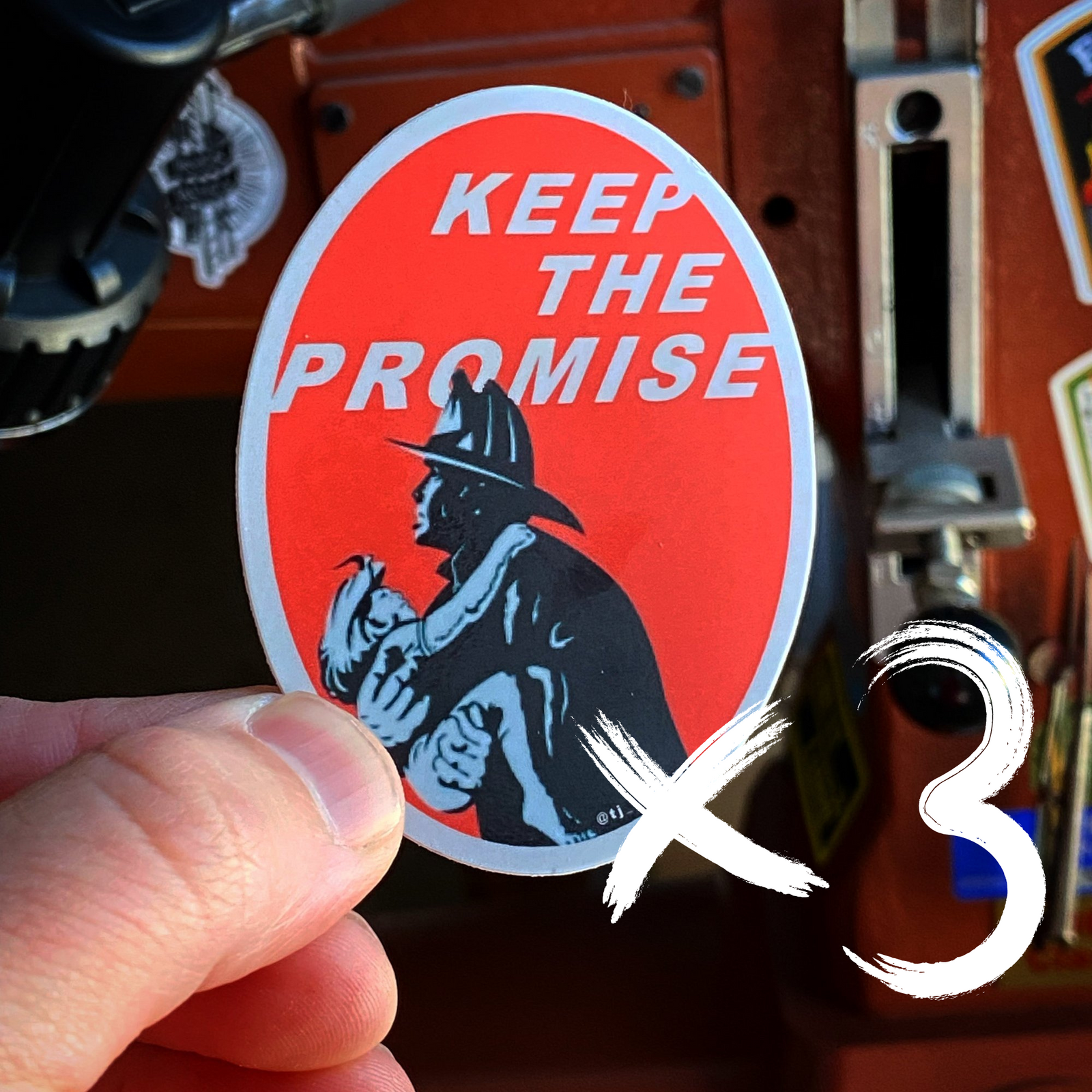 Keep the Promise Sticker (Bundle of 3)