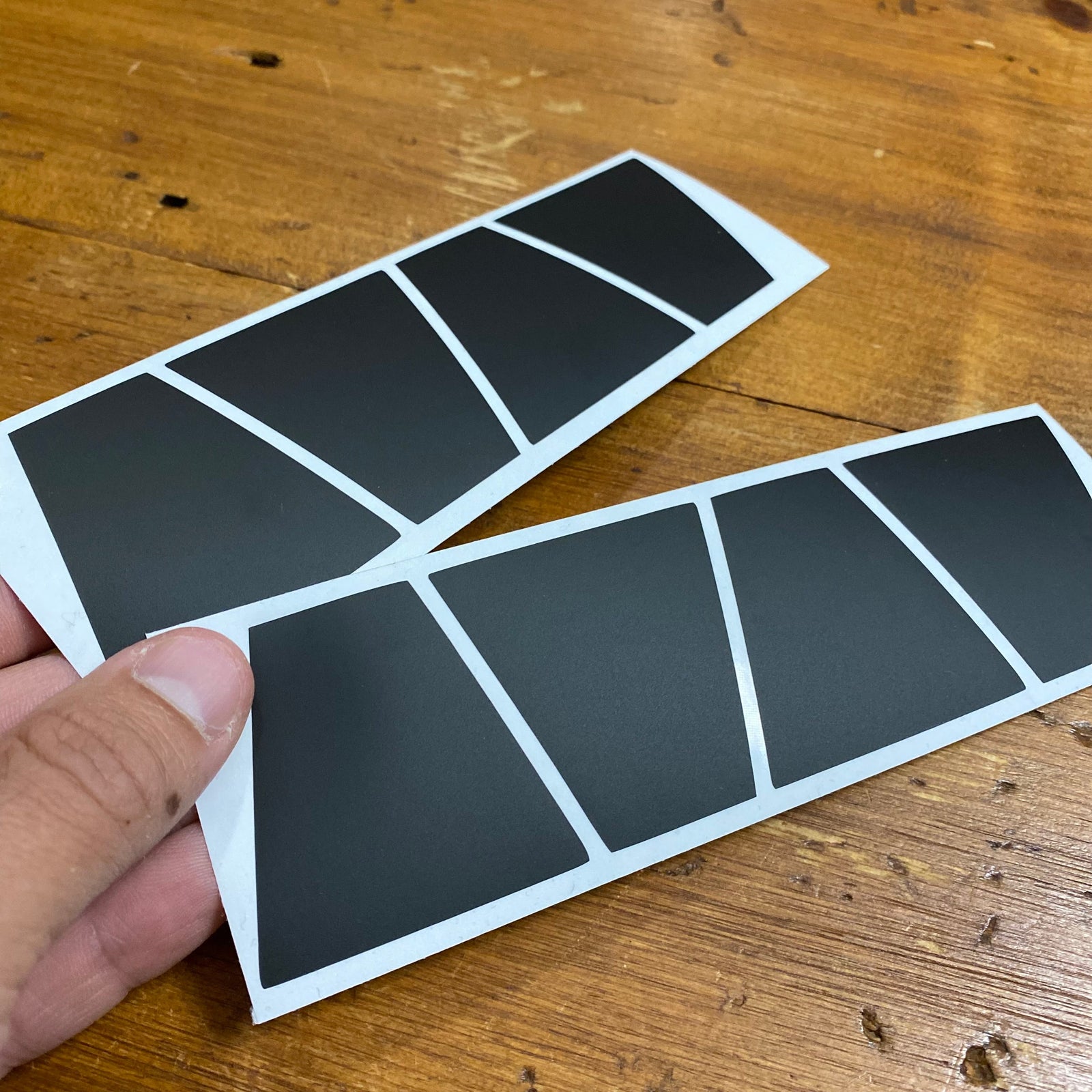 Flat Black Non-Reflective Tets