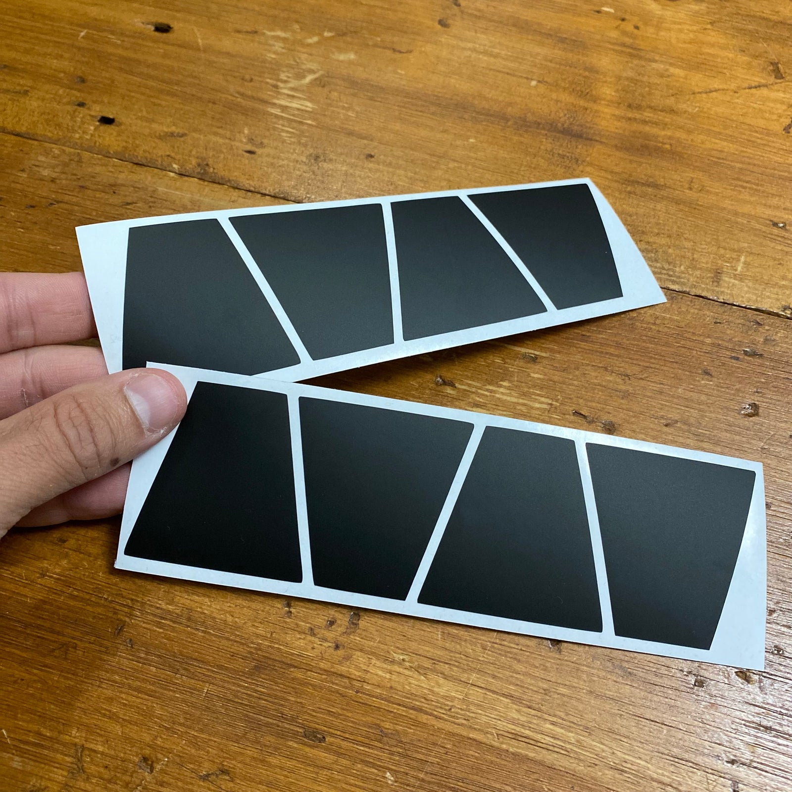 Flat Black Non-Reflective Tets