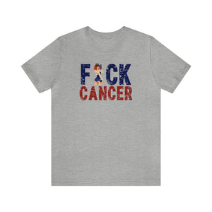 Fuck Cancer Pinup Jersey Short Sleeve Tee (5 Color Options)