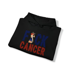 Fuck Cancer Pinup Hoodie (6 Color Options)