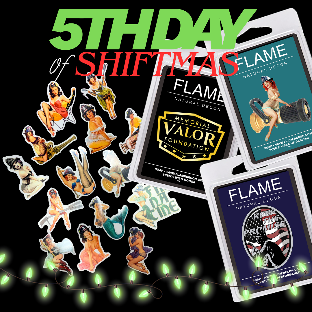 5th Day of Shiftmas - Pin Up Sticker Bundle & Seasonal Soap Bundle