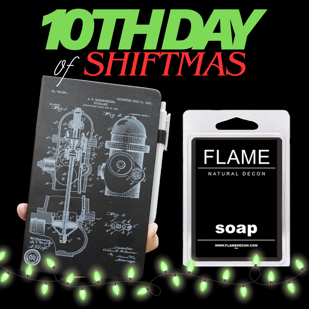 10th Day of Shiftmas - Hydrant Journal & Soap