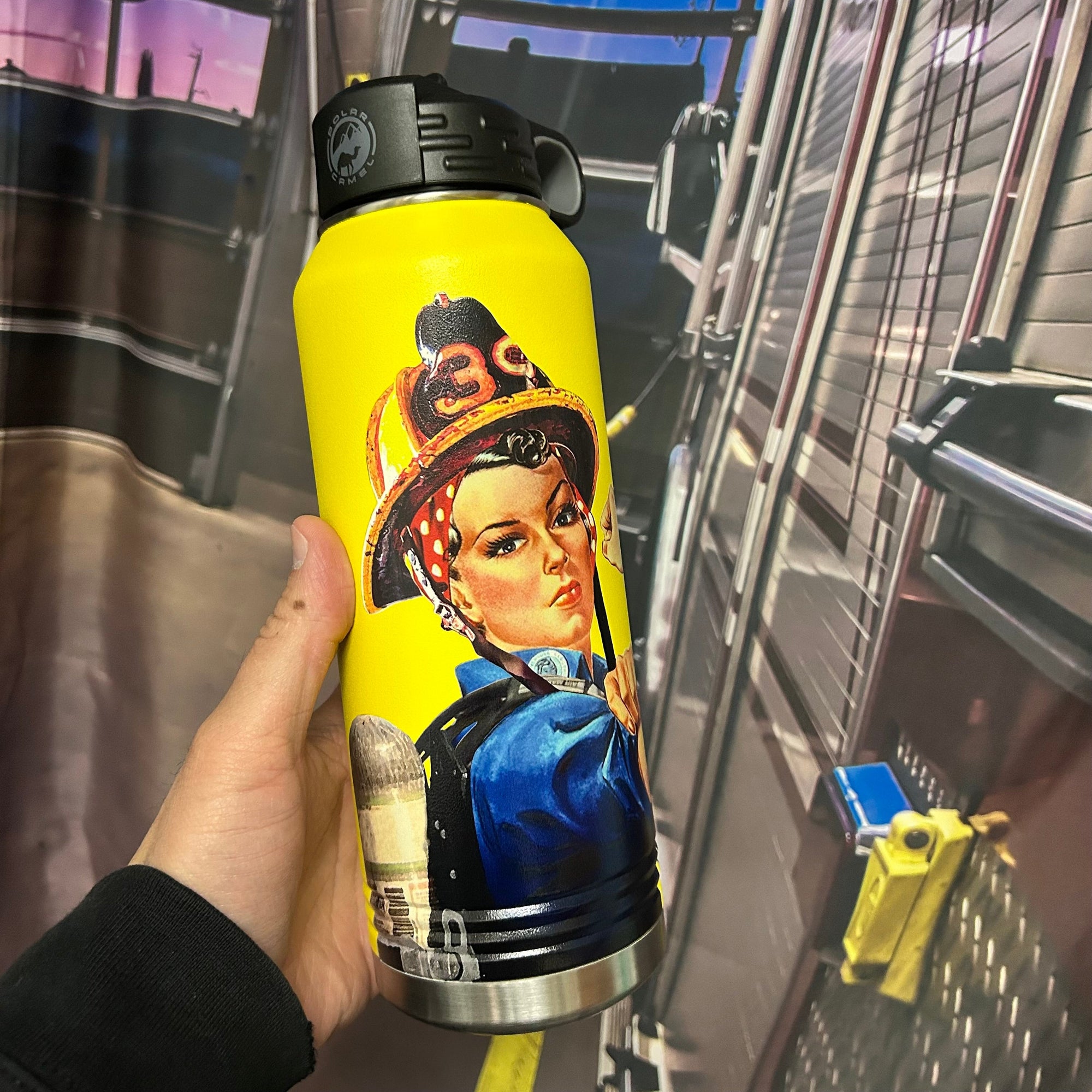 Rosie 32oz Stainless Steel Water Bottle