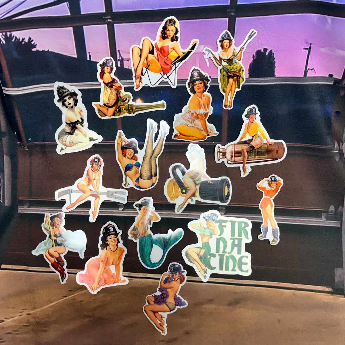 Pin Up Sticker Bundle
