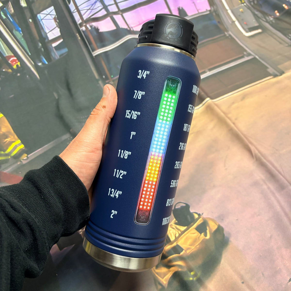 Tank Level 32oz Stainless Steel Water Bottle