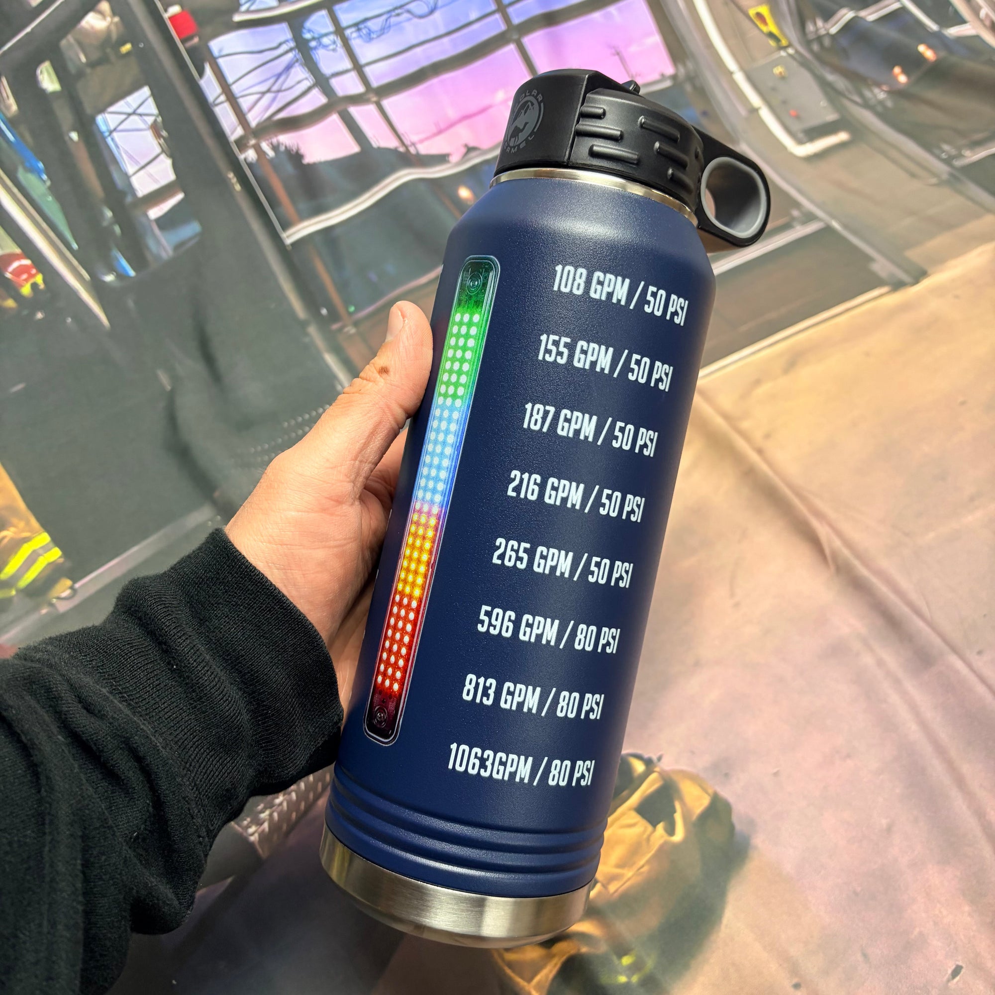 Tank Level 32oz Stainless Steel Water Bottle