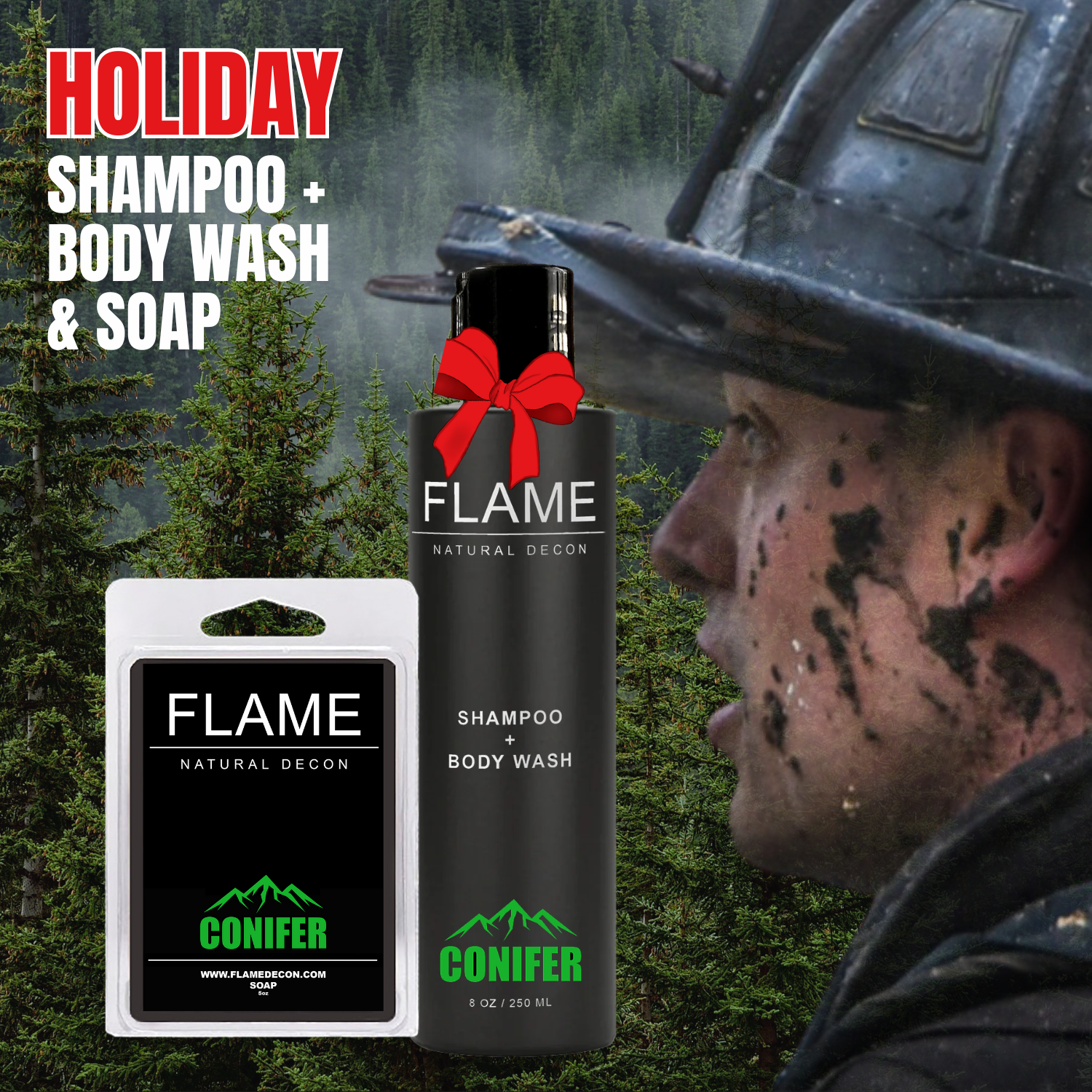 Holiday Shampoo + Body Wash & Soap