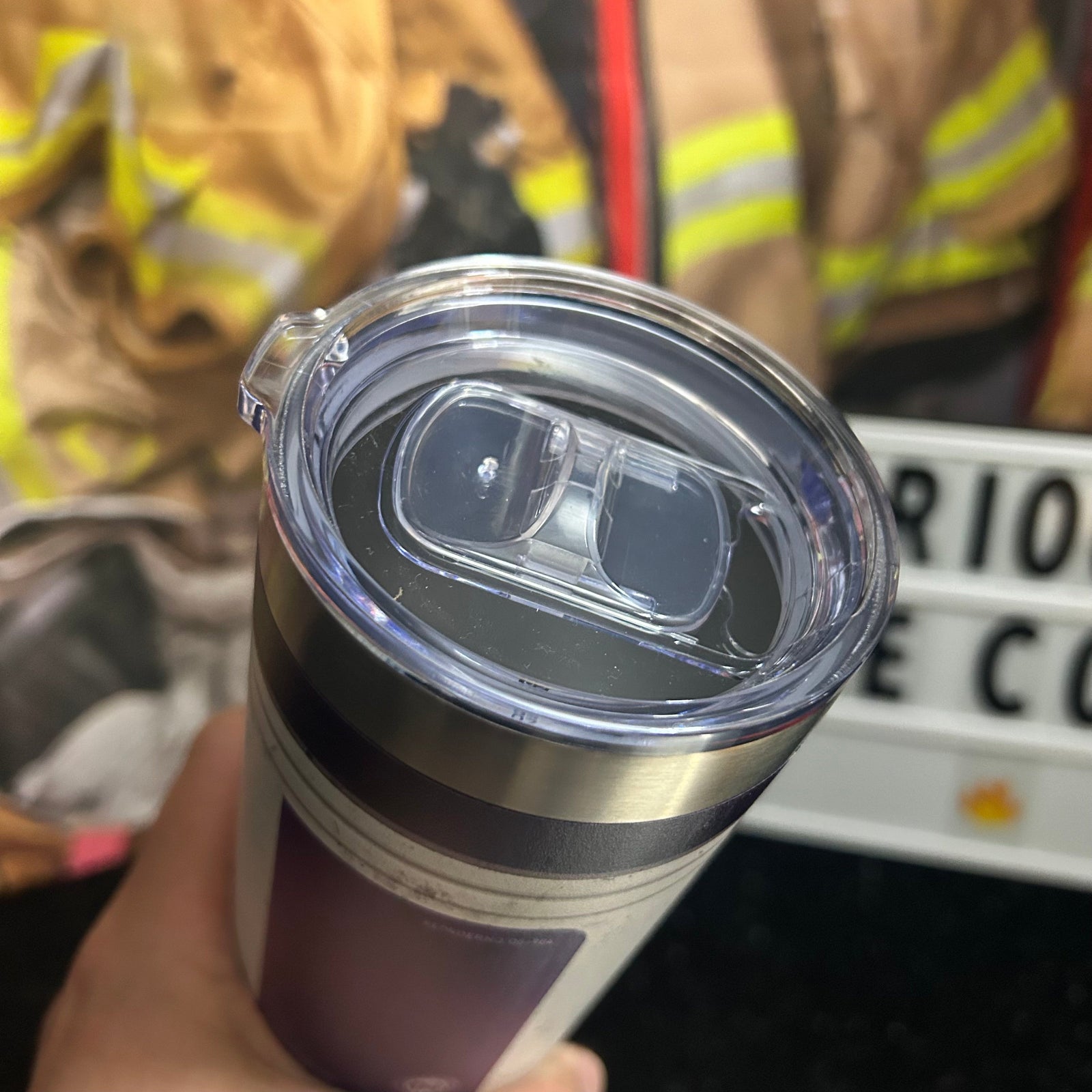 Disinfecting Purple Wipes Tumbler