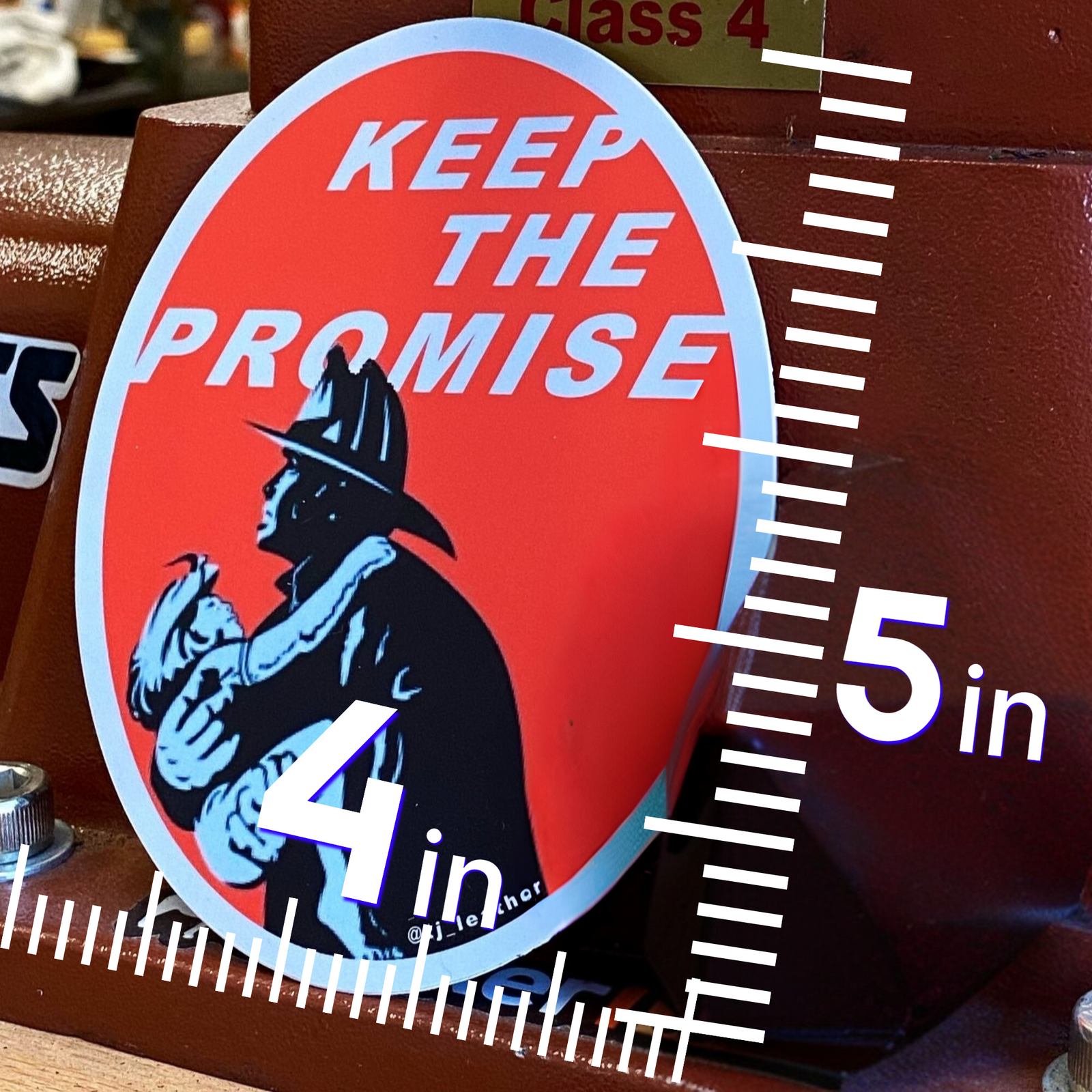 Keep the Promise - Locker Sticker