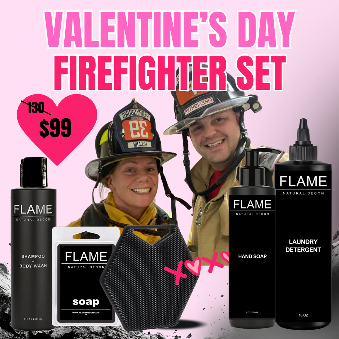 Valentine's Day Firefighter Set