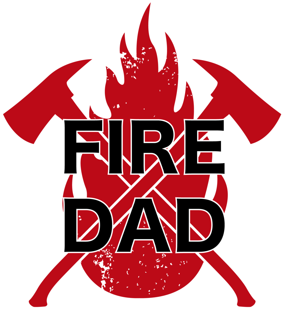 Fire Dad Sticker