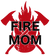 Fire Mom Sticker