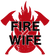 Fire Wife Sticker