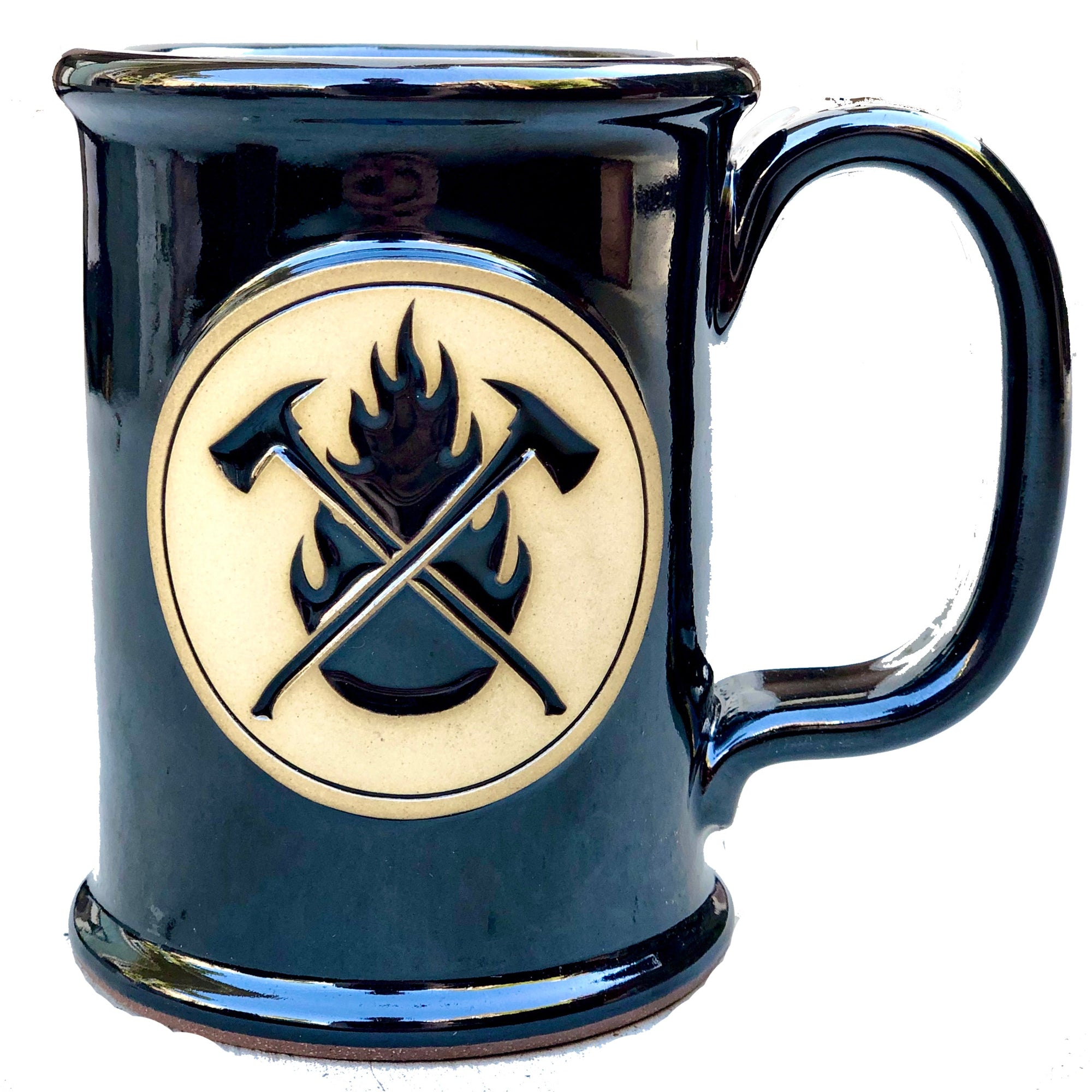 Black Flame & Axes Mugs