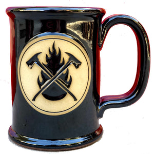 Black Flame & Axes Mugs