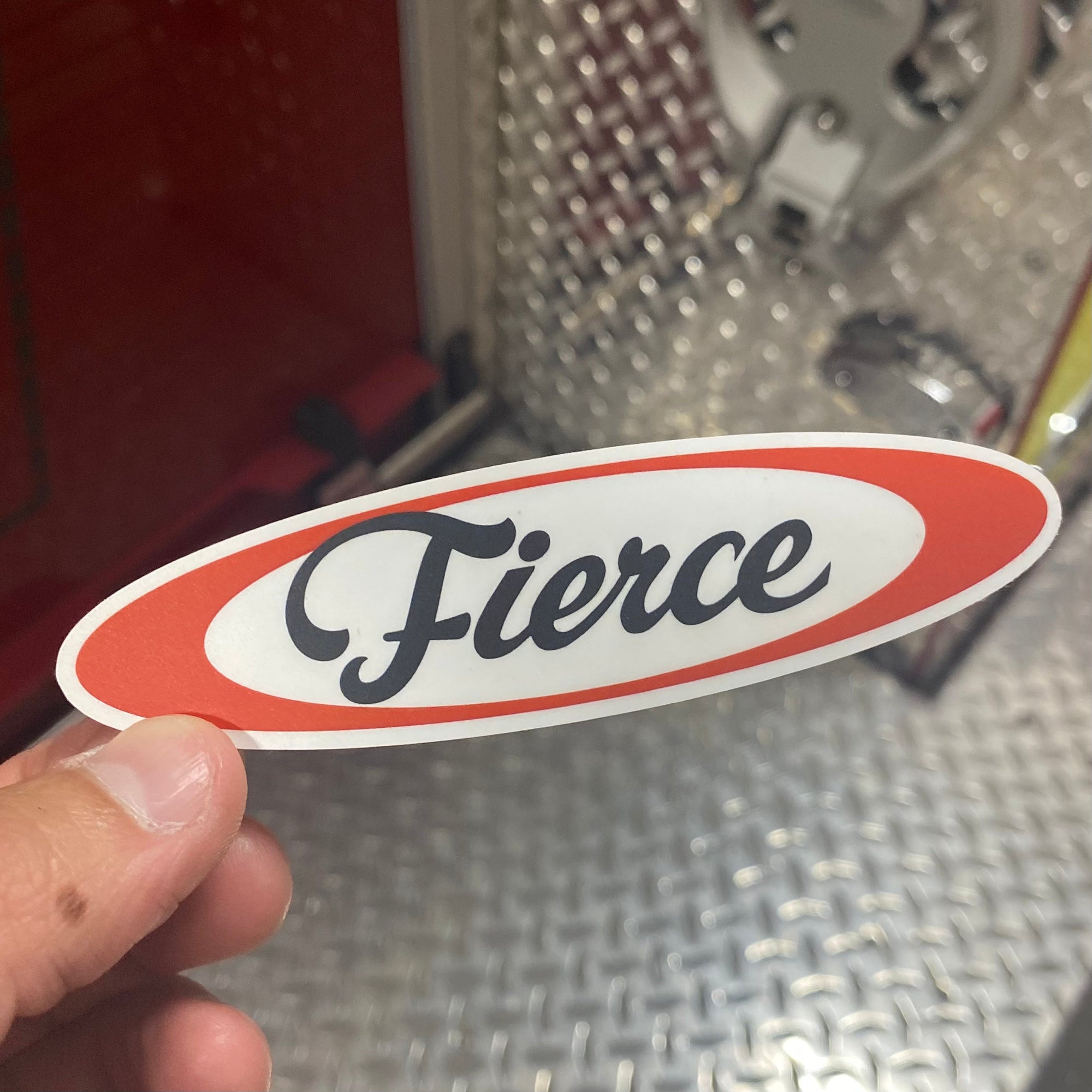 Fierce Logo Sticker
