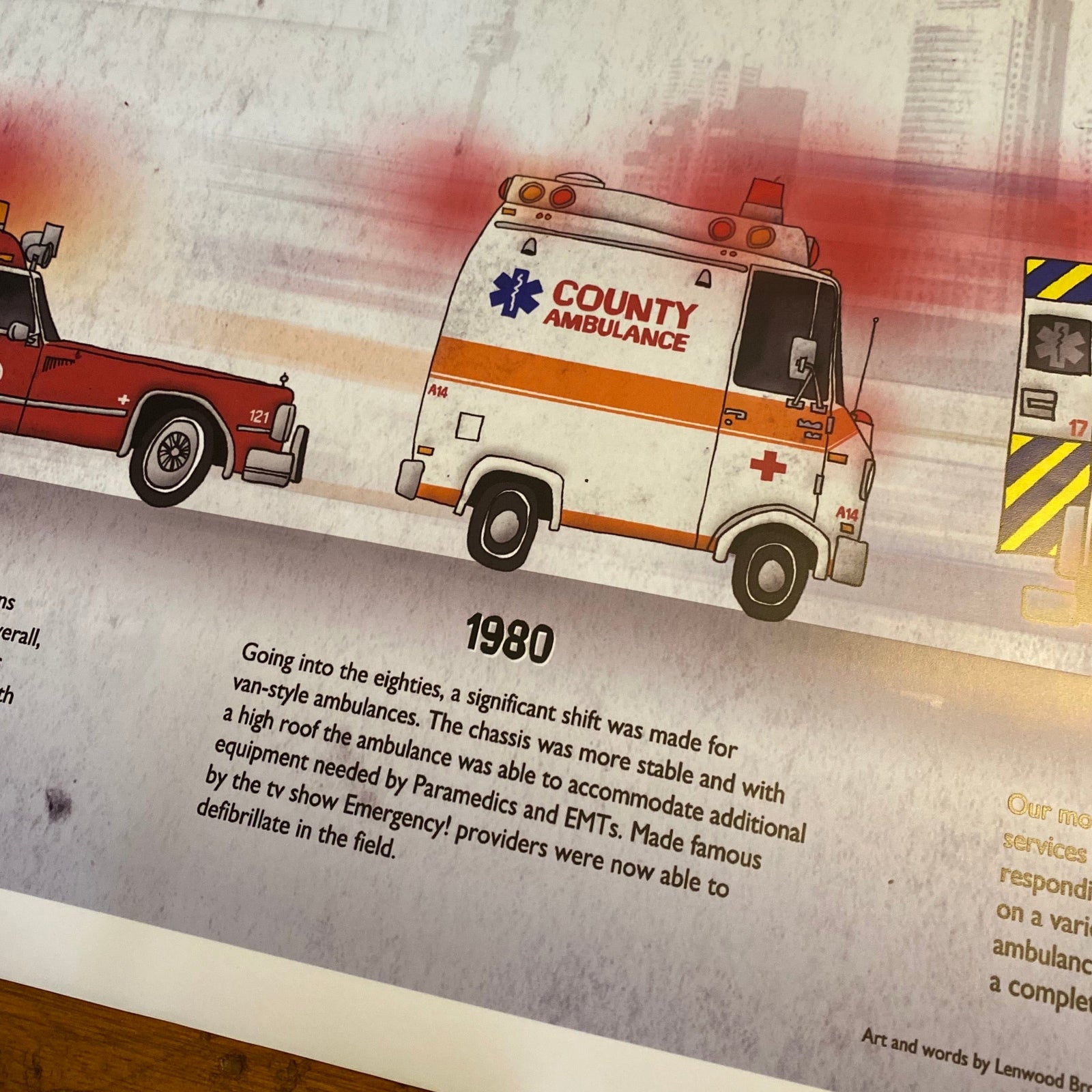 Evolution of the Ambulance Print