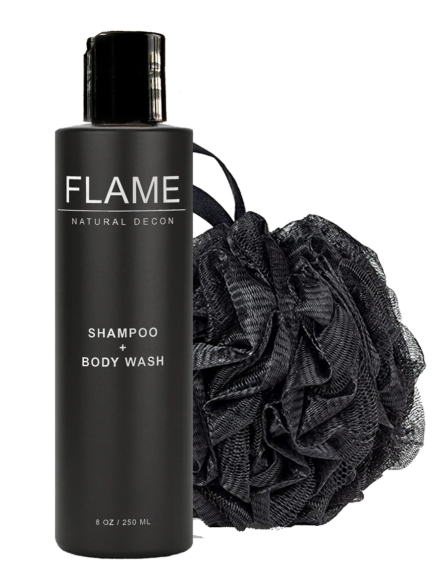 Shampoo + Body Wash & The Loofah