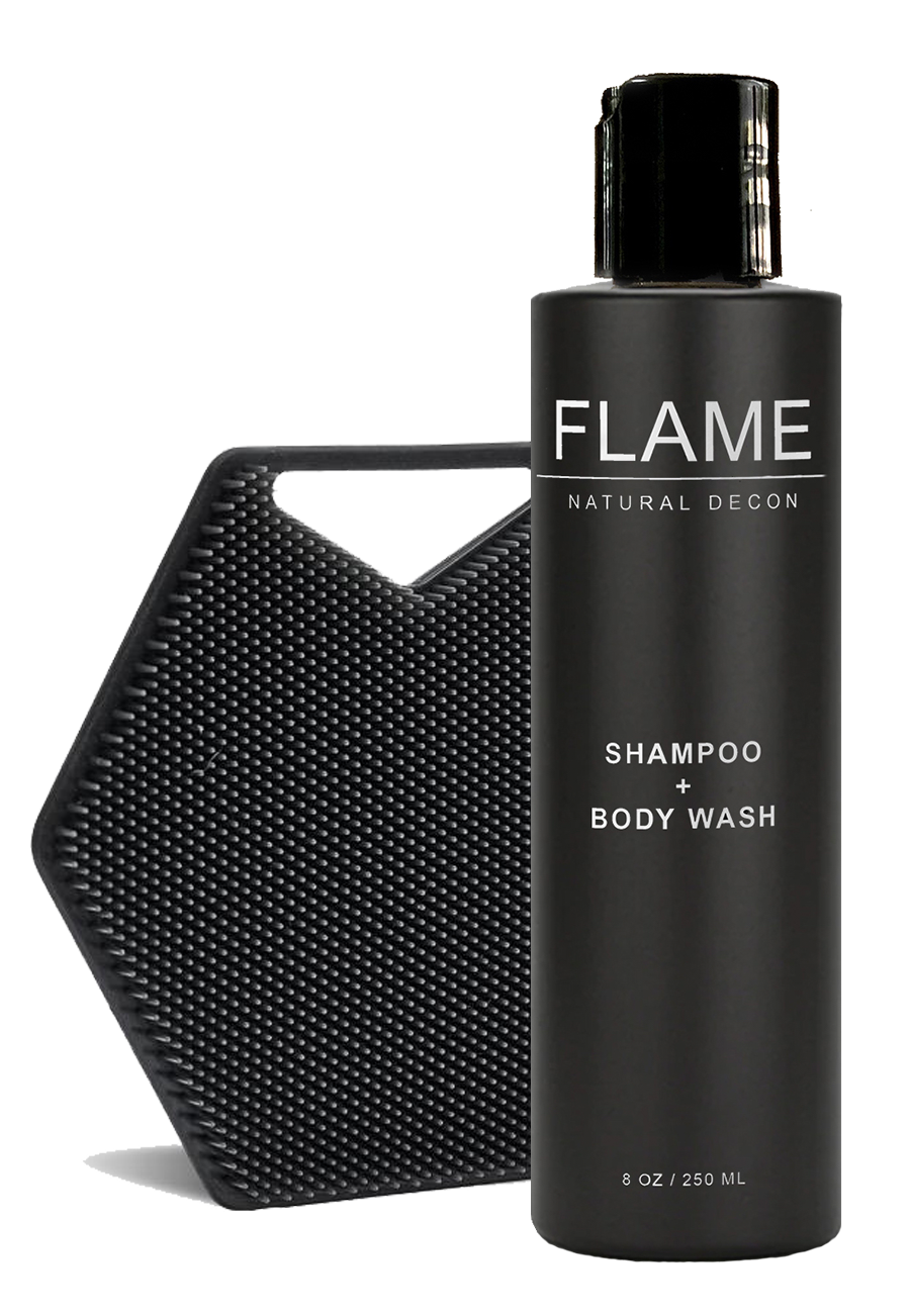 Shampoo + Body Wash & The Body Scrubber